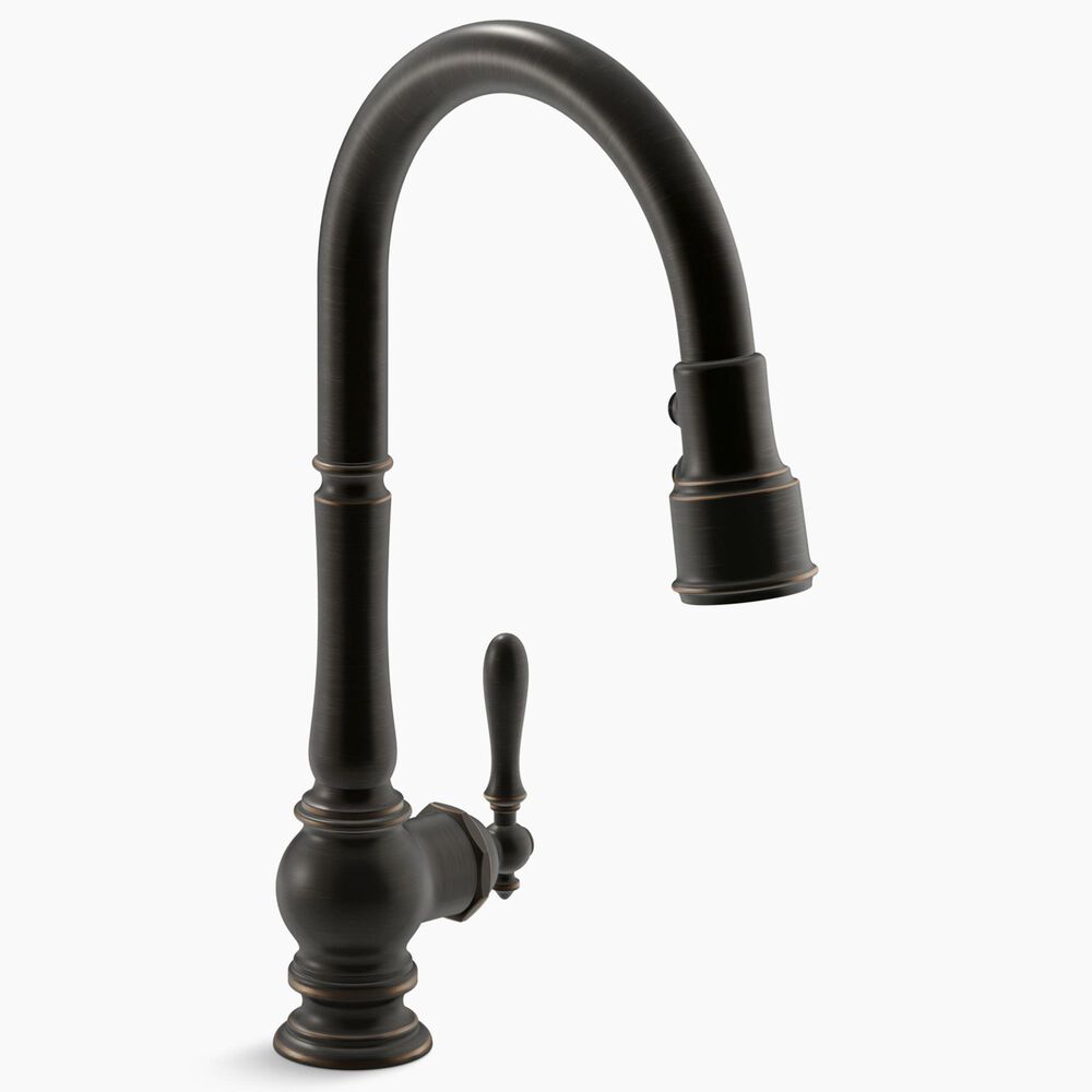 Kohler Artifacts Pull-Down Kitchen Sink Faucet in Oil-Rubbed Bronze, , large