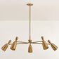 Troy Lighting Spade 5-Light Chandelier in Patina Brass, , large