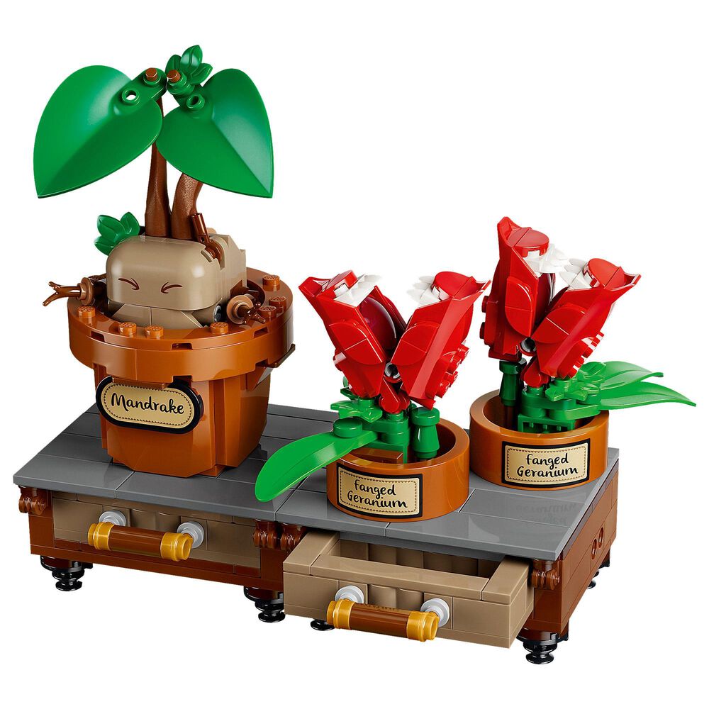 LEGO Harry Potter Hogwarts Herbology Plants Building Set, , large