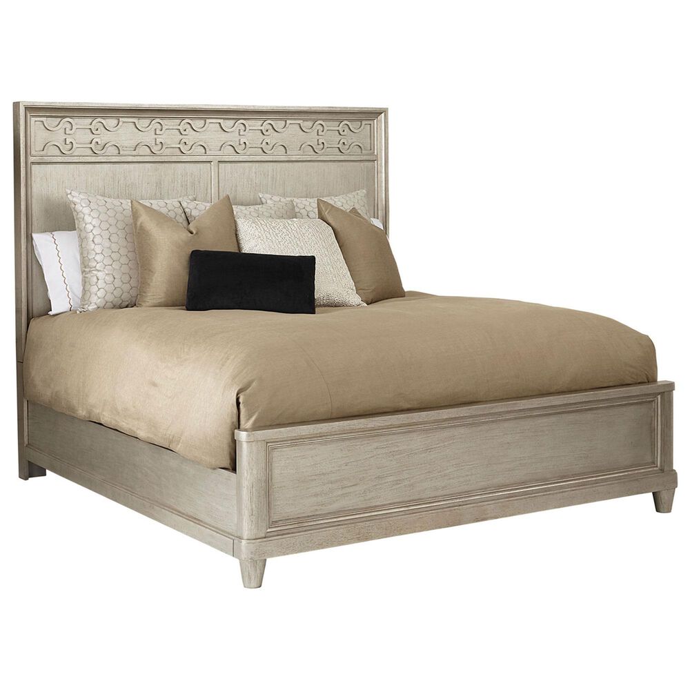 Vantage Morrissey King Panel Bed in Silver, , large