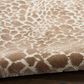 Nourison Desire Camel and Silver 5"3" x 7"3" Area Rug, , large