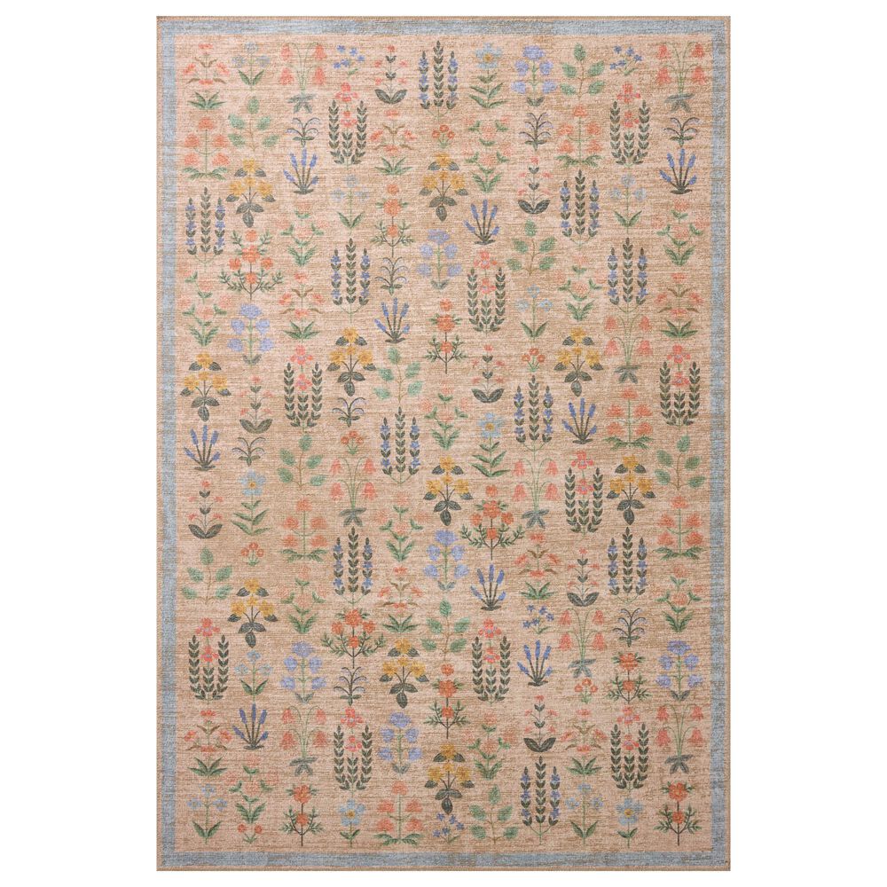 Rifle Paper Co. x Loloi Edinburgh Cream and Multicolor 8"6" x 11"6" Area Rug, , large