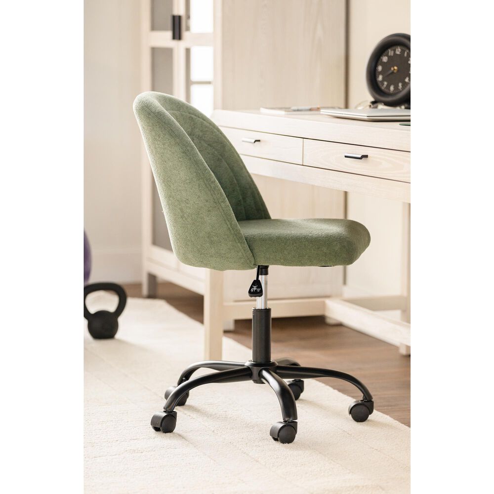 Linden Boulevard Stormy Desk Chair in Olive, , large