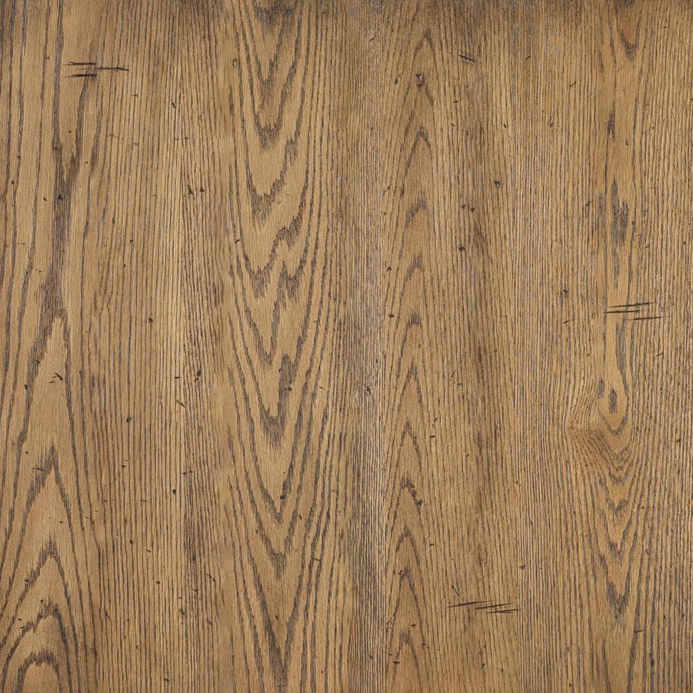 Legacy Classic Vintage Market Queen Canopy Bed in Barnwood Oak and Kettle Black, , large