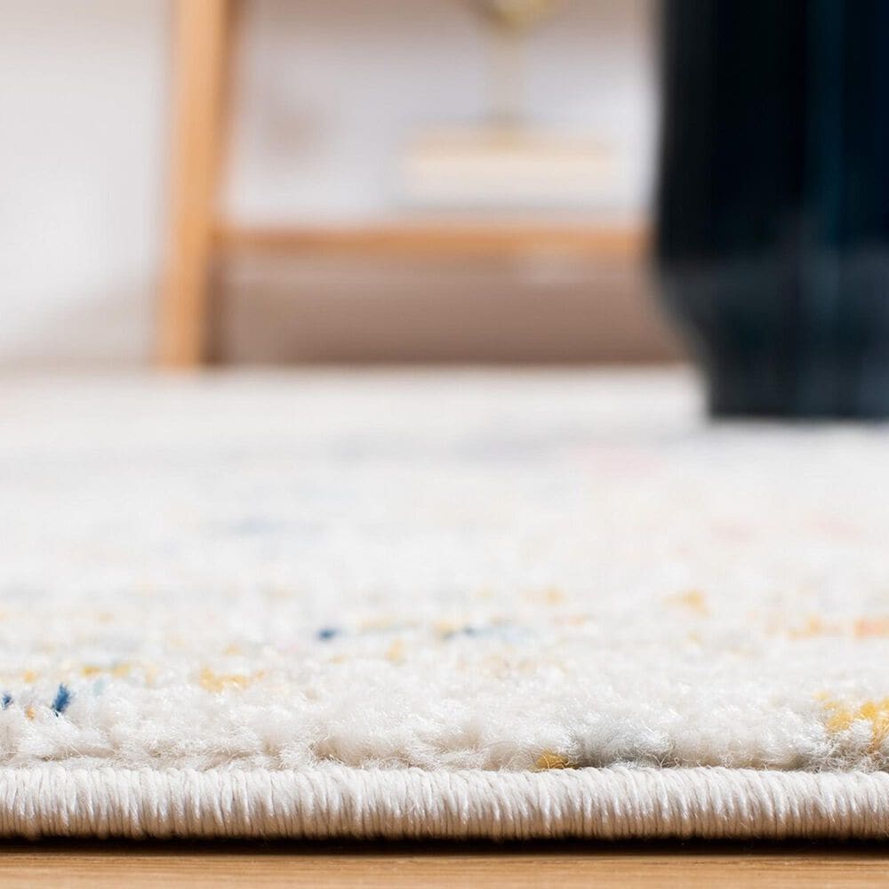 Safavieh Tulum TUL272C Ivory and Blue 8&#39; x 10&#39; Area Rug, , large