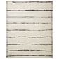 Loloi Roman 11"6" x 15" Ivory and Black, , large