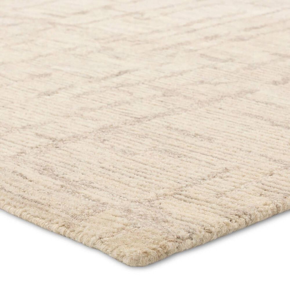 Jaipur Labyrinth Herculean 10&#39; x 14&#39; Feather Gray and Oyster Gray Area Rug, , large