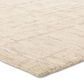 Jaipur Labyrinth Herculean 10" x 14" Feather Gray and Oyster Gray Area Rug, , large