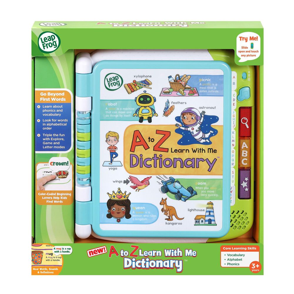 LeapFrog A to Z Learn with Me Dictionary, , large