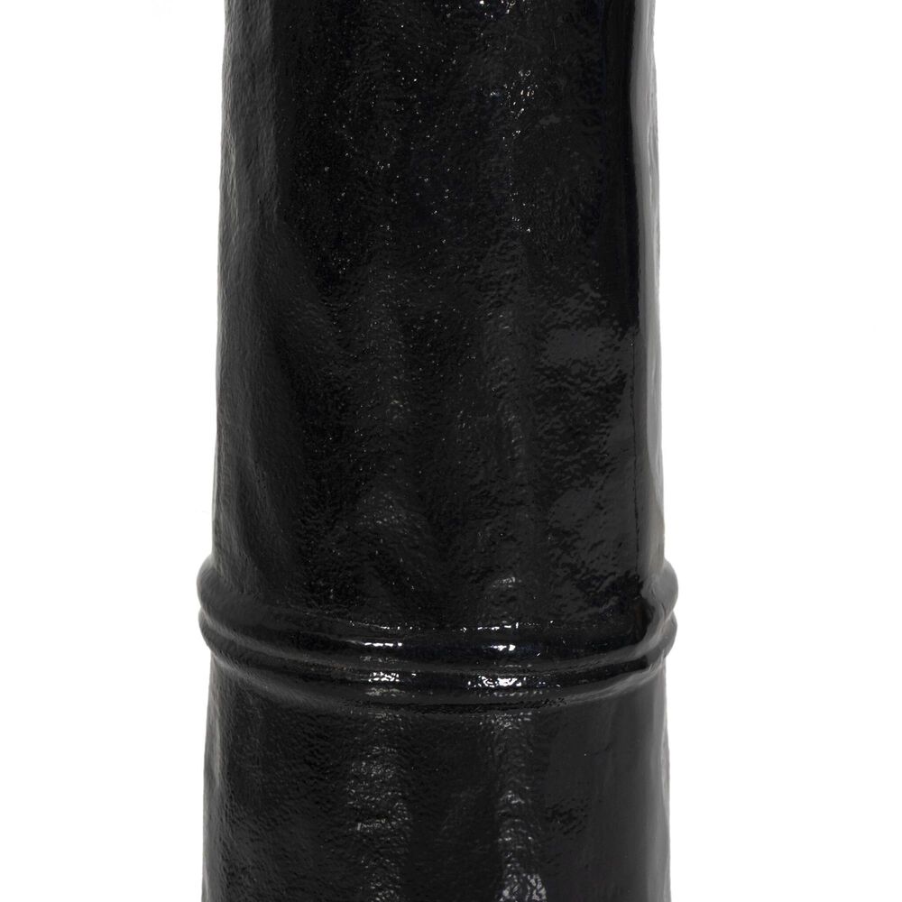 Four Hands Nerissa Floor Lamp in Glossy Black, , large