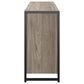 Bush Atria 6-Drawer Dresser in Modern Hickory and Black, , large