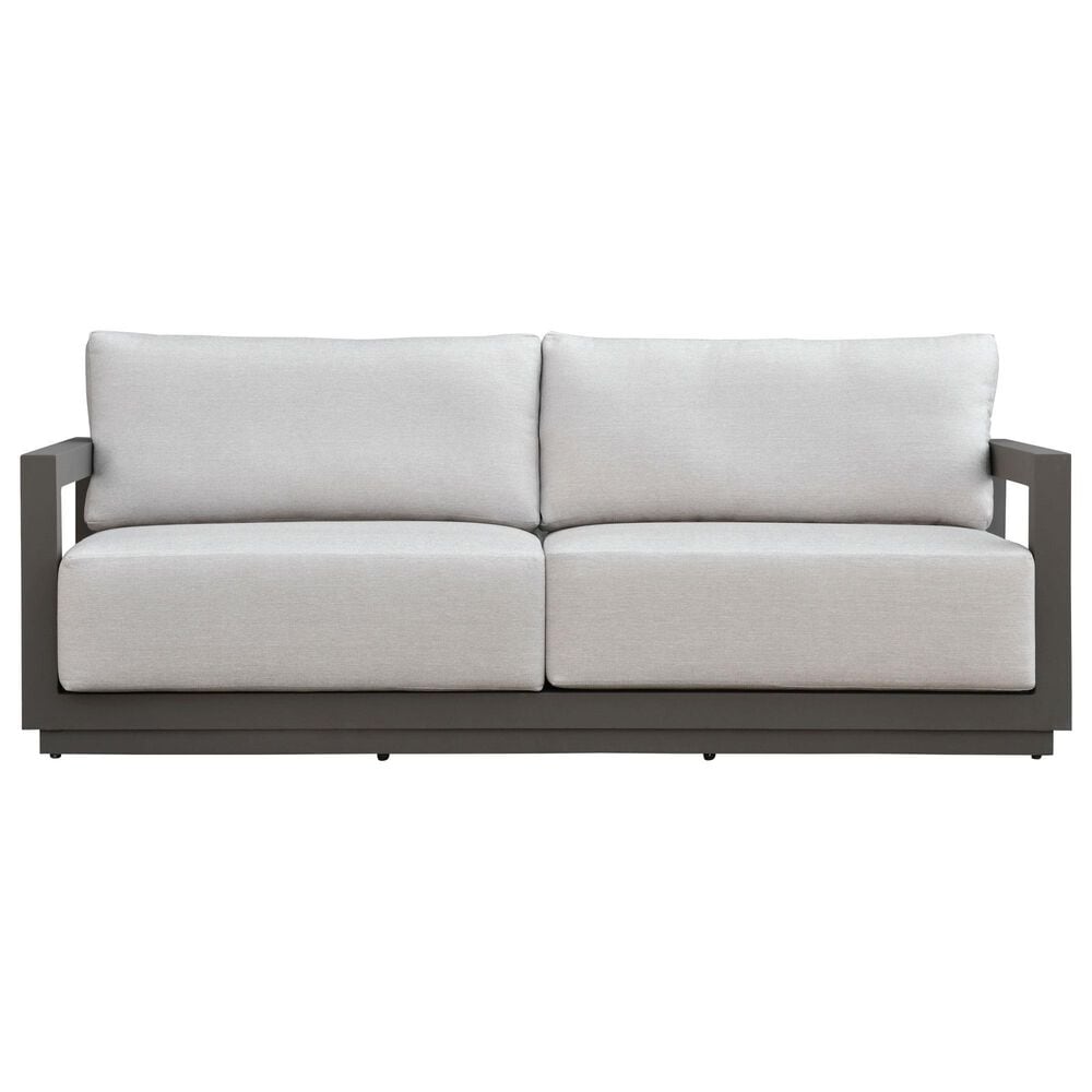 Safavieh Donaldo Outdoor Sofa in Dark Grey, , large