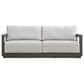 Safavieh Donaldo Outdoor Sofa in Dark Grey, , large