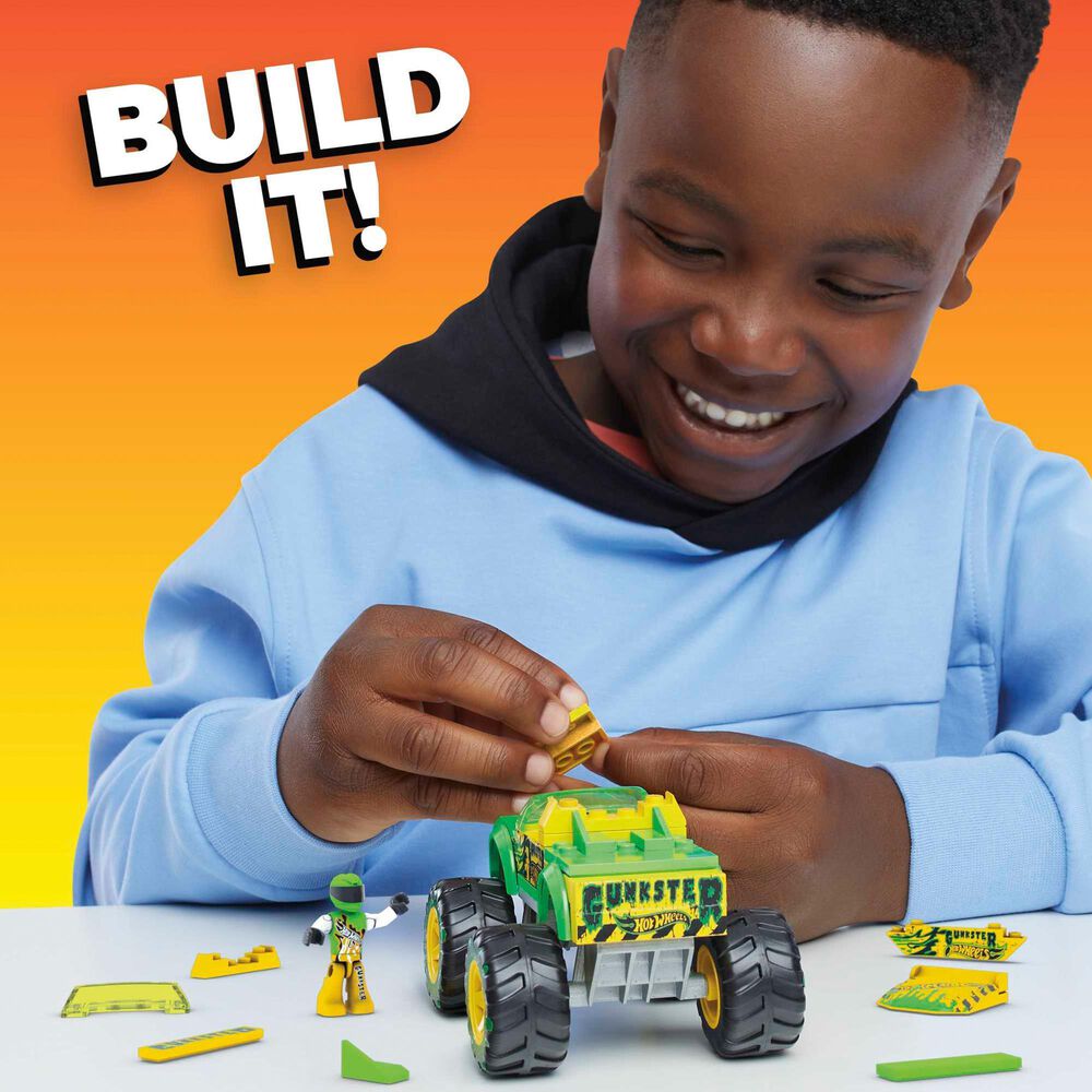 Mega Construx Hot Wheels Gunkster Monster Truck, , large