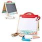 Hape Toys Store and Go Easel Folding Double-Sided Tabletop Blackboard and Whiteboard with Chalks, Markers, , large