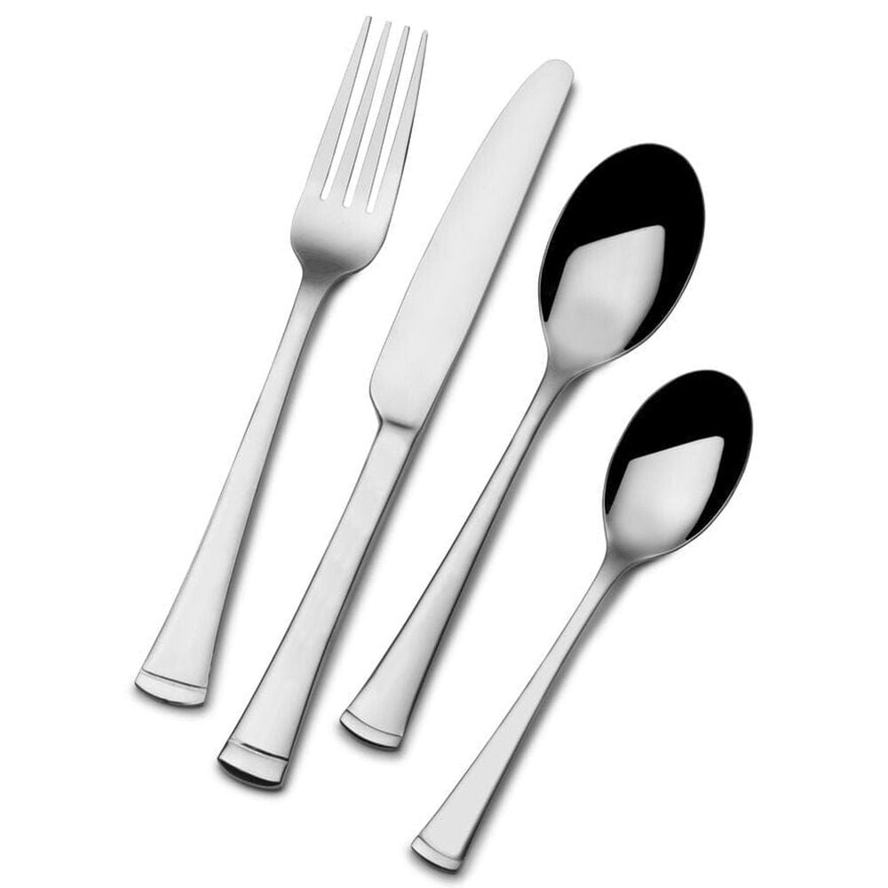 Lifetime Brands Conley 34-Piece Flatware Set in Stainless Steel, , large