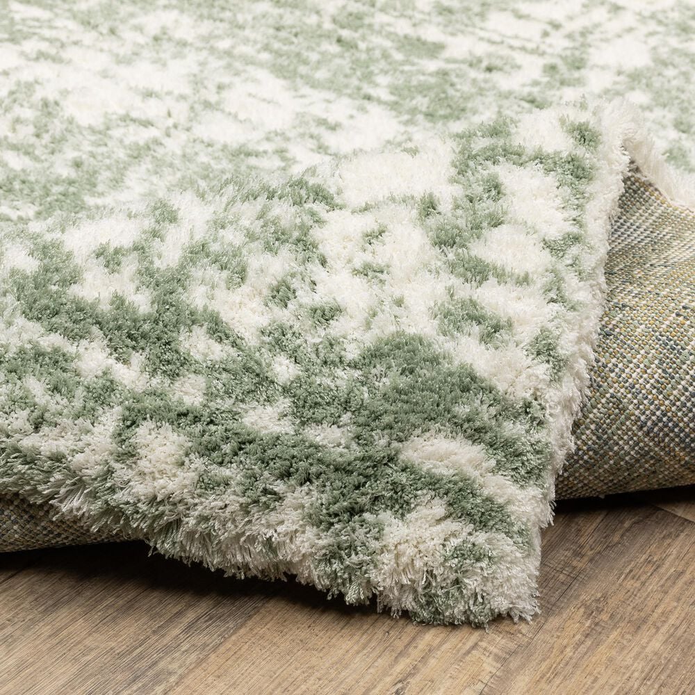 Oriental Weavers Galileo GAL09 Green and Ivory 7&#39;10&quot; x 10&#39;10&quot; Area Rug, , large