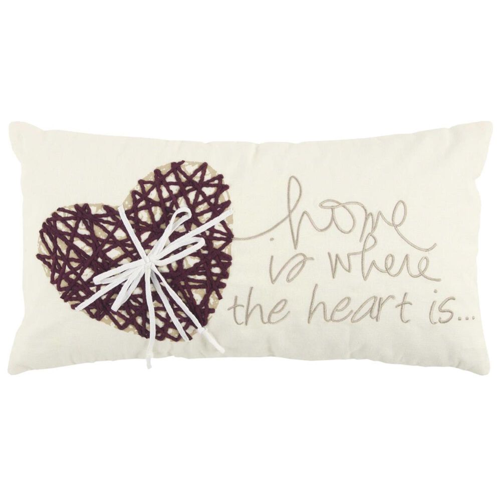 Rizzy Home 11" x 21" Ploy Fill Pillow in Purple, , large
