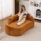 Hearth and Haven Chaise Lounge Chair in Orange, , large