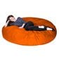 Jaxx 6" Cocoon Large Bean Bag Chair in Mandarin, , large