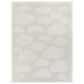 Balta Rugs Cumulus 4"4" x 6" Cream Kids Area Rug, , large