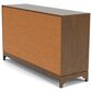 Riverside Furniture Calhoun 5-Piece King Panel Bedroom Set in Whiskey Oak, , large