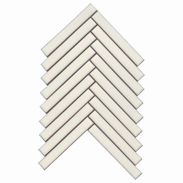 Emser Regala Bequest 1" x 6" Rectangle on 8" x 10" Glazed Porcelain Mosaic Sheet, , large