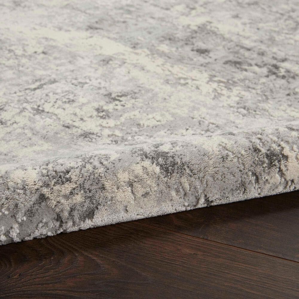 Nourison Rustic Textures Grey and Beige 7&#39;10&quot; x 10&#39;6&quot; Area Rug, , large