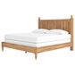 Ashley Aleaport King Panel Bed in Warm Brown, , large