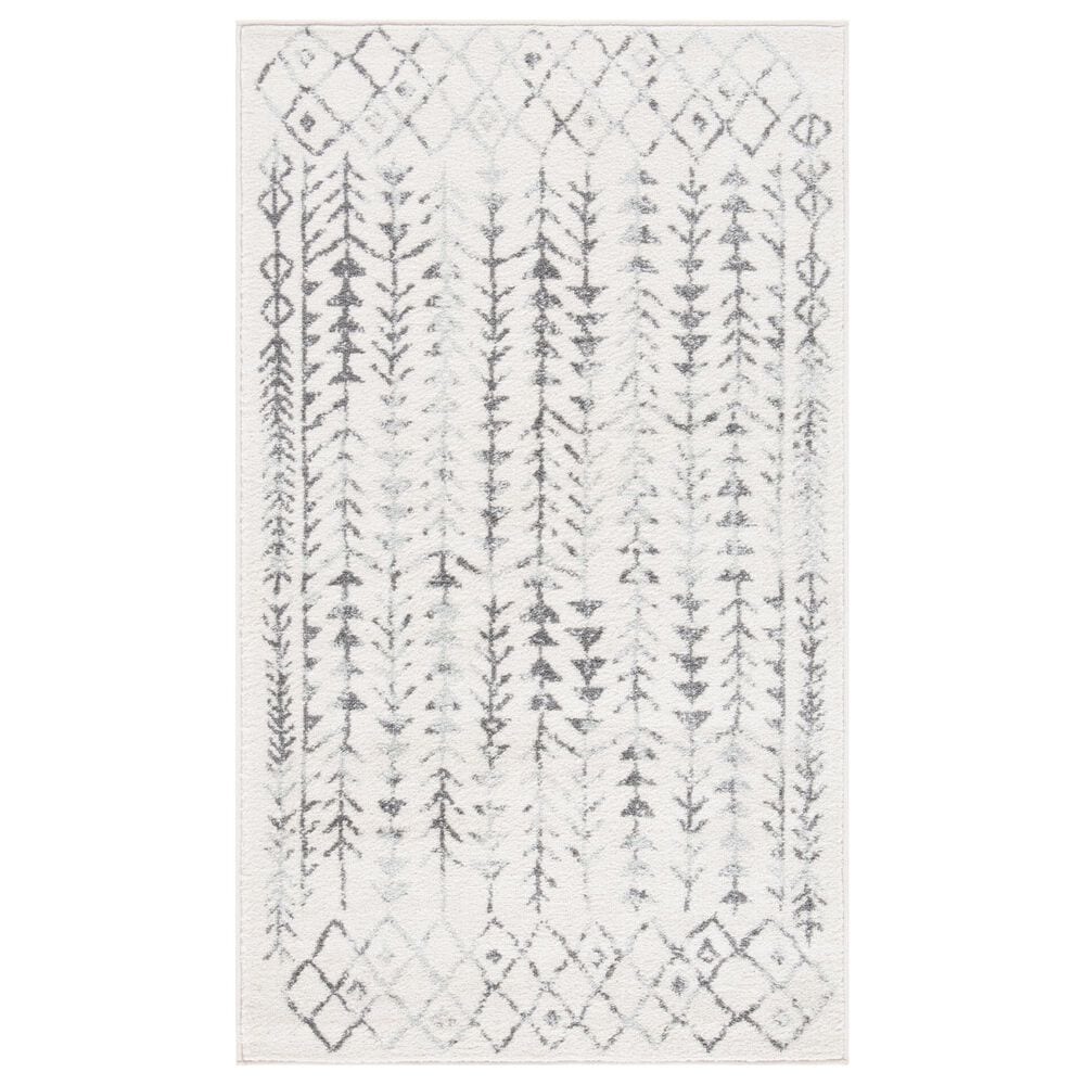 Safavieh Tulum Transitional 3" x 5" Grey Area Rug, , large