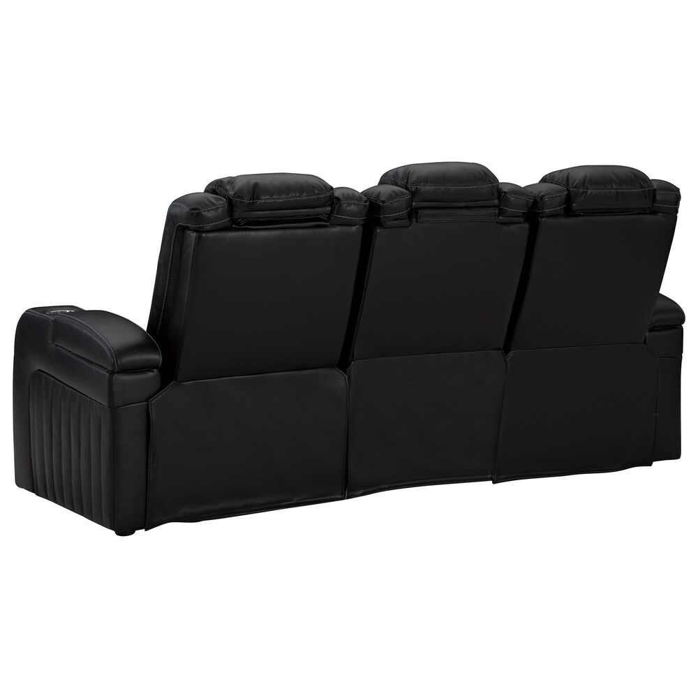 Ashley Caveman Den 2-Piece Power Reclining Living Room Set in Midnight, , large