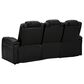 Ashley Caveman Den 2-Piece Power Reclining Living Room Set in Midnight, , large