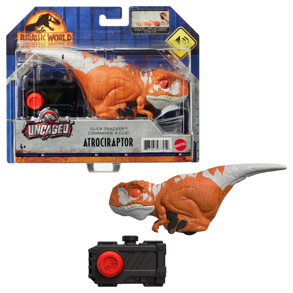 Jurassic World Uncaged Tracker Speed Dino Remote Control, , large