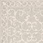 Safavieh Micro-Loop MLP507F 10" x 14" Light Grey and Ivory Area Rug, , large
