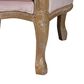 Baxton Studio Genevieve Arm Chair in Light Pink, , large