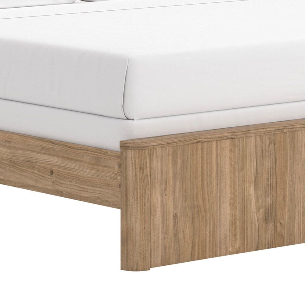 Ashley Gramburg King Panel Bed in Warm Brown, , large