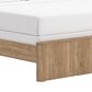 Ashley Gramburg King Panel Bed in Warm Brown, , large