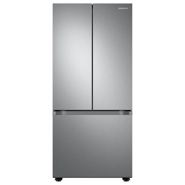 Samsung 22 Cu. Ft. Capacity 3-Door French Door Refrigerator in Fingerprint Resistant Stainless Steel, , large