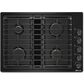 JennAir 30" JX3 Gas Downdraft Cooktop in Black, , large