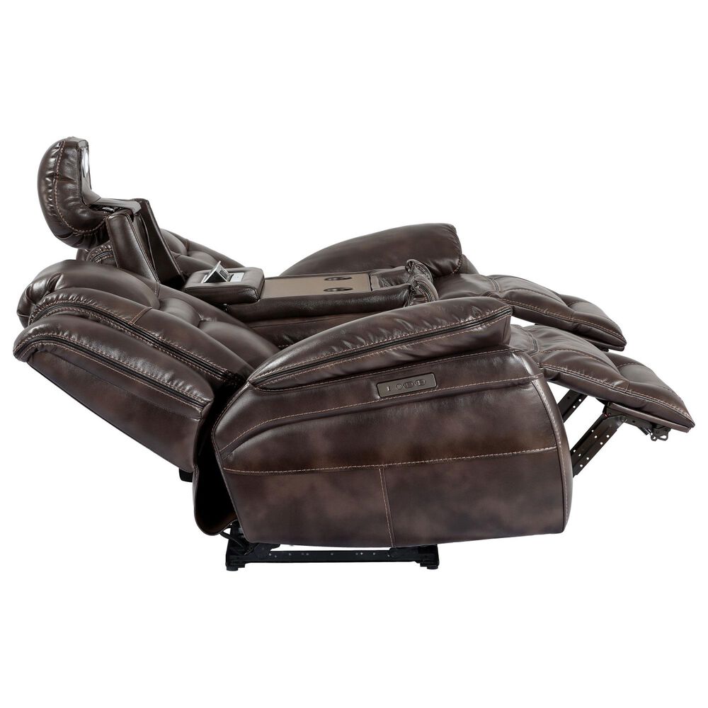 Steve Silver Oportuna Dual-Power Recliner in Coffee, , large