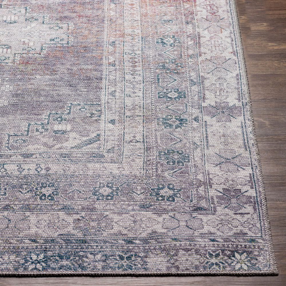 Surya Colin 5&#39;3&quot; x 7&#39;3&quot; Charcoal, Light Gray, Brown and Cream Area Rug, , large