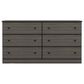 Lemoore Essential 59" 6-Drawer Dresser in Storm Grey, , large