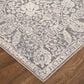Feizy Thackery 7"10" x 9"10" Charcoal and White Area Rug, , large