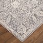 Feizy Thackery 7"10" x 9"10" Charcoal and White Area Rug, , large