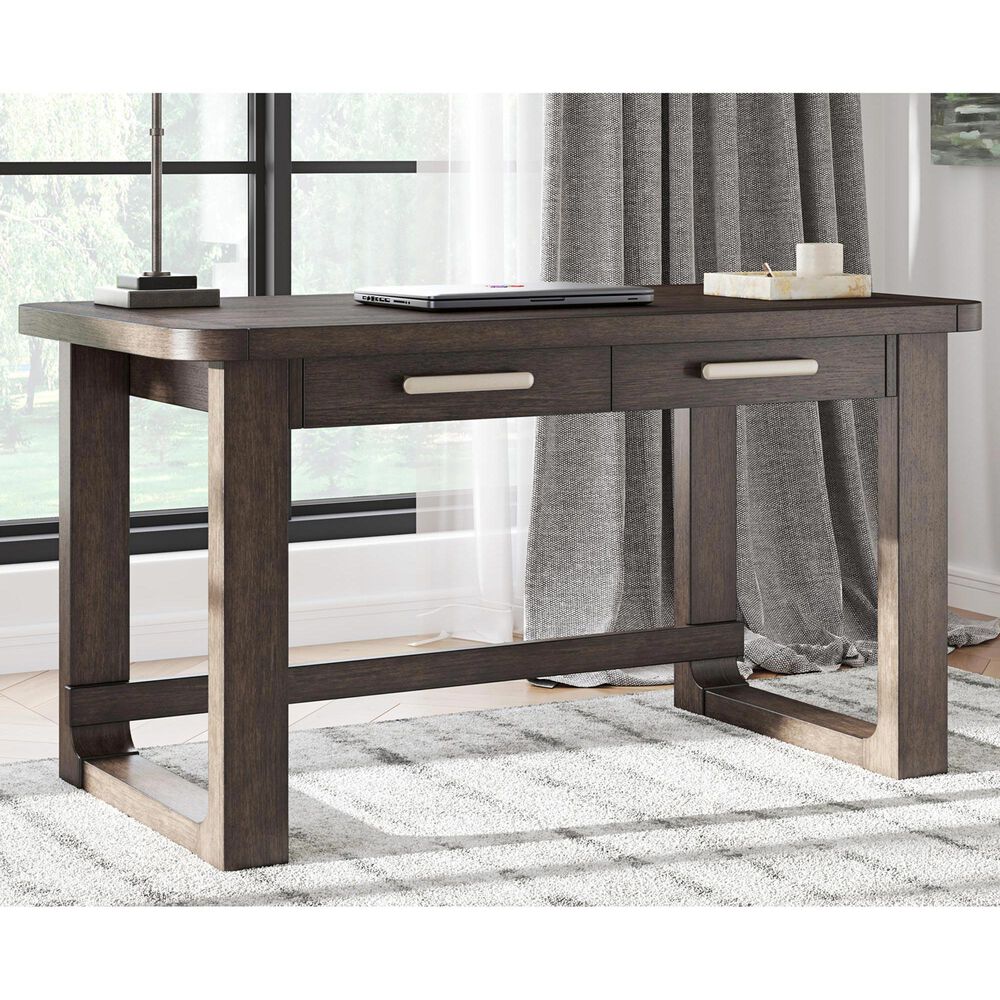 Ashley Breckington Home Office Desk in Dark Brown, , large