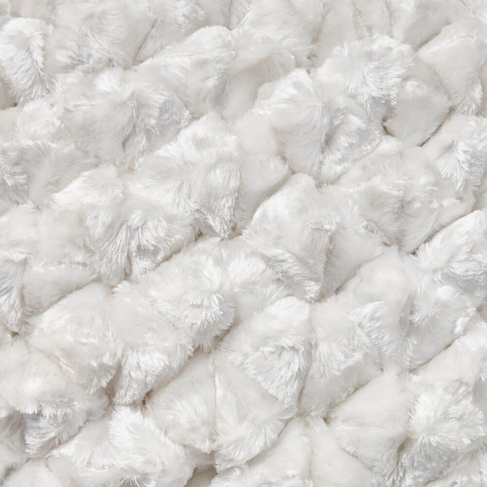 Nourison Sofia 20&quot; x 20&quot; Square Throw Pillow in White, , large