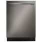 LG 24" Built-In Bar Handle Dishwasher with 3rd Rack in Black Stainless Steel, , large