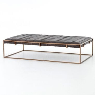 Four Hands Irondale Oxford Coffee Table in Ebony, , large
