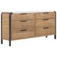 Vantage Portico Metal Leg Dresser, , large