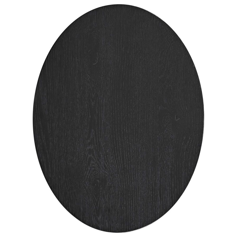 Forma &amp; Co Boho Oval End Table in Black, , large